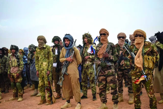 Soldiers of the Malian army