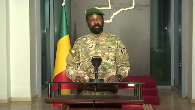 Assimi Goïta in August 2021, an archive image rather than the handover of the 2024 and 2025 reports