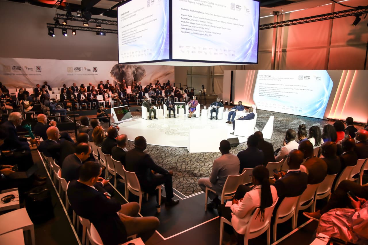 A Senegal investment session at African Energy Week in Cape Town.