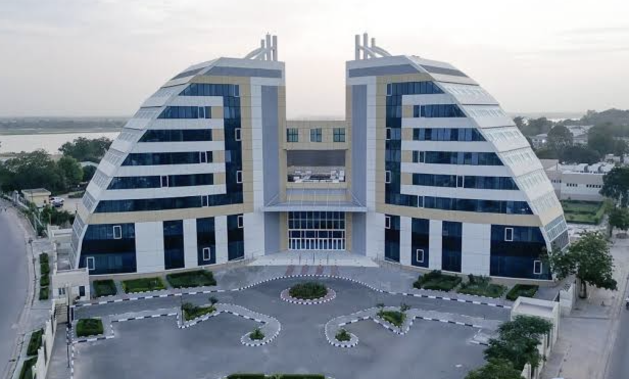 The Chadian Foreign Ministry building in N'Djamena