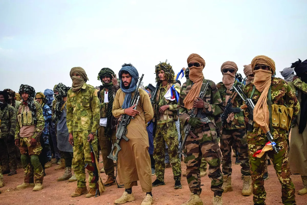Soldiers of the Malian army