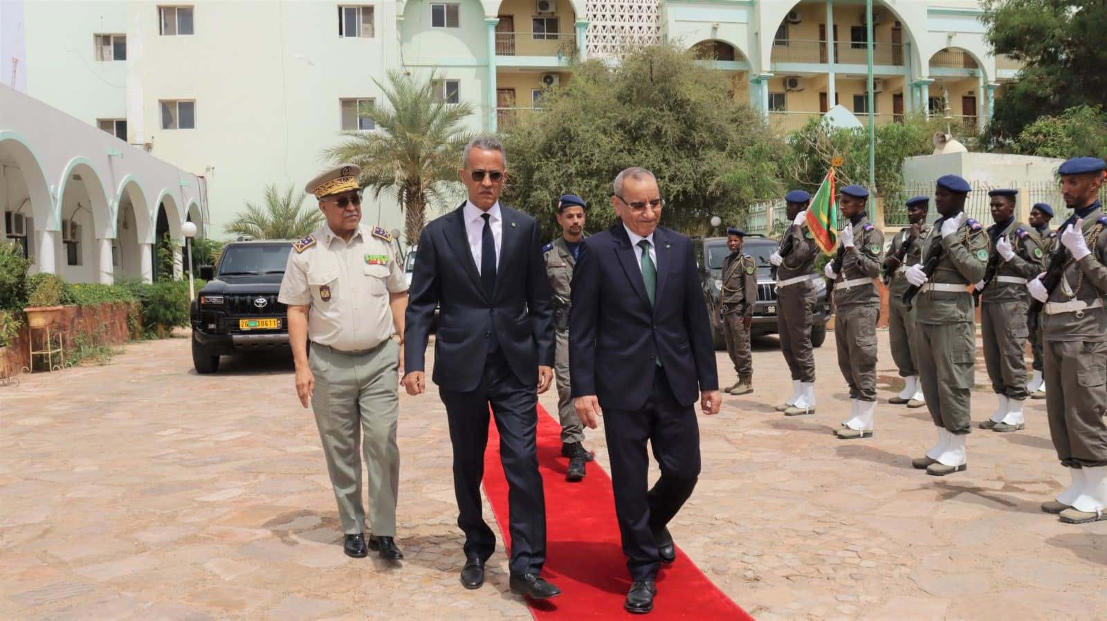 Interior Ministry handover ceremony in Nouakchott on October 12, 2026