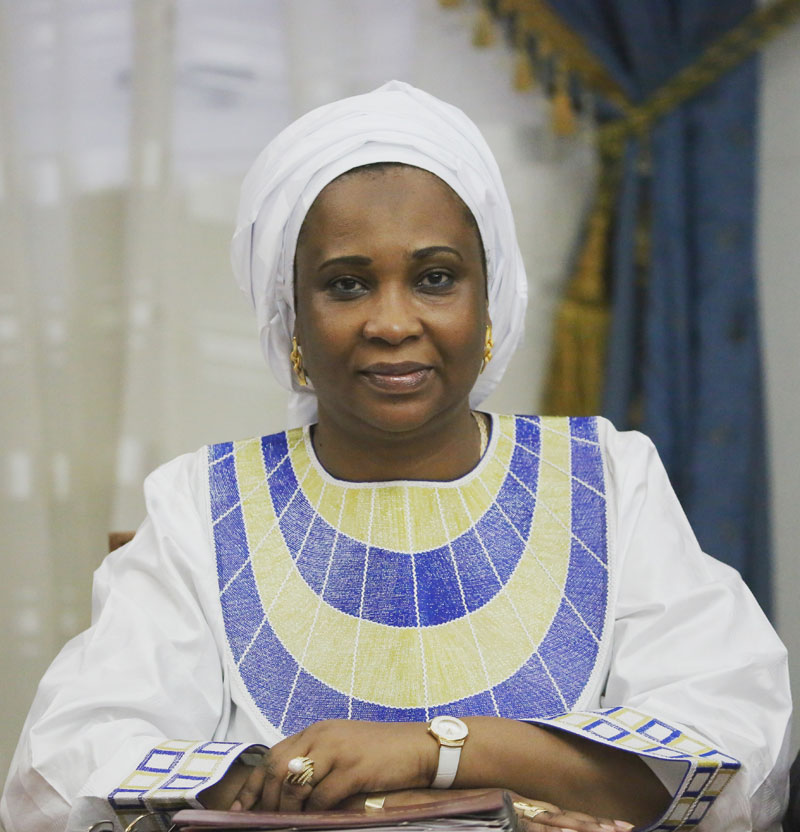 Coumba Ba, minister-adviser to Mauritania's president and candidate for OIF secretary-general, file photo