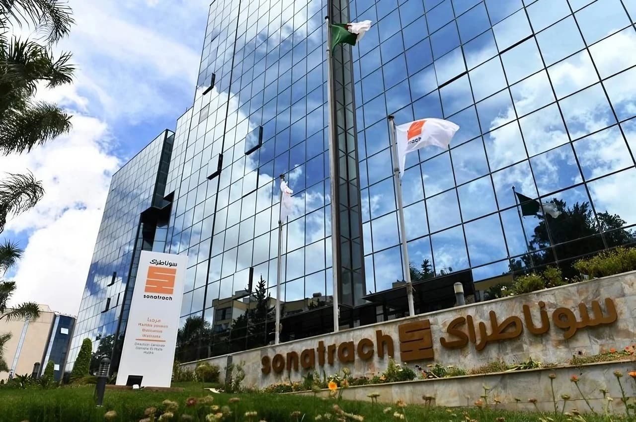 The headquarters of Algerian oil company Sonatrach in Algiers, file photo
