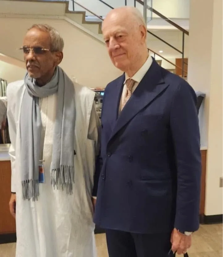 Mauritania's UN representative meets Western Sahara envoy
