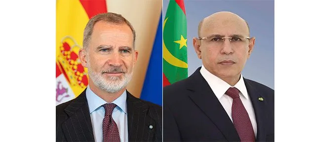 Ghazouani reaffirms partnership with Spain in message to King Felipe VI