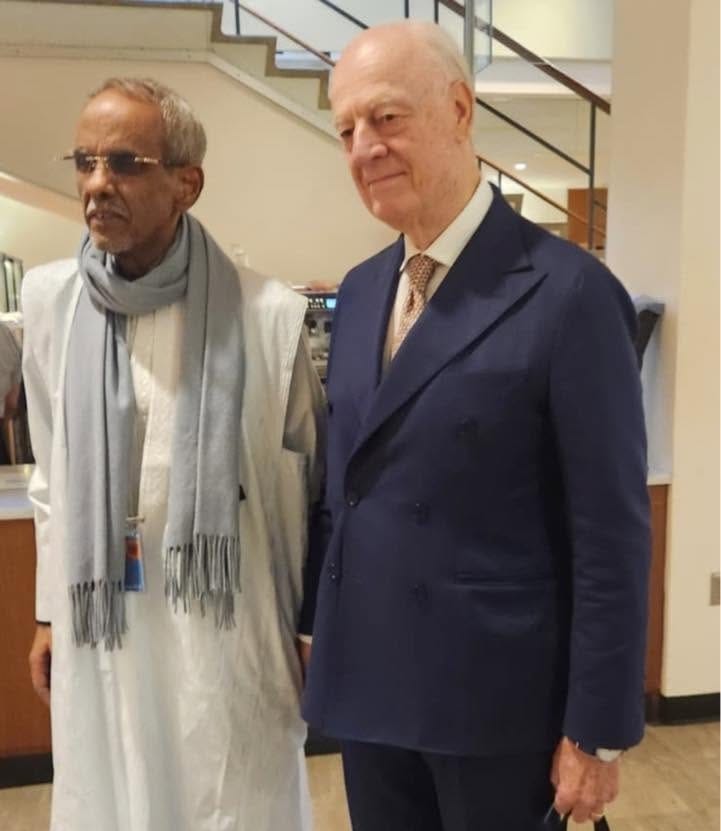 Mauritania's UN representative meets Western Sahara envoy