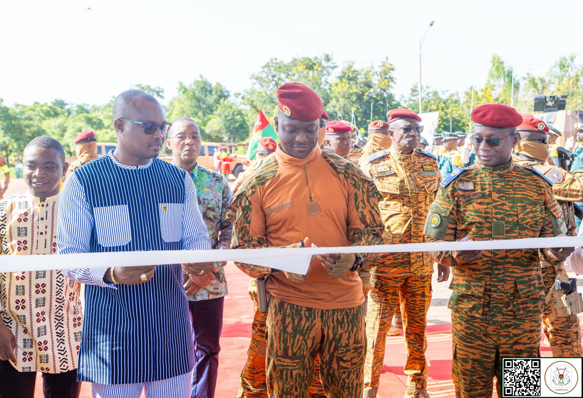 Traore opens textile complex to boost local manufacturing in Burkina Faso